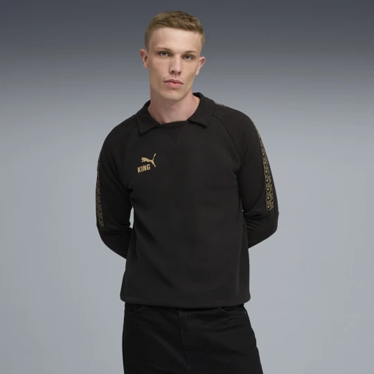 Zdjęcie produktu PUMA Męska piłkarska koszulka treningowa KING, Odzież, Czarny