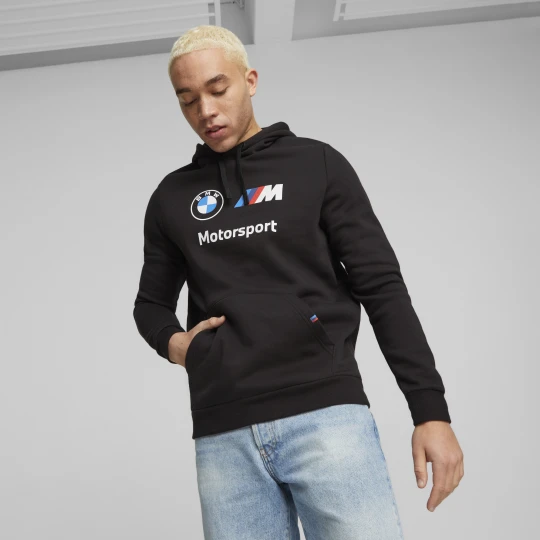 Zdjęcie produktu PUMA Męska polarowa bluza z kapturem BMW M Motorsport, Akcesoria, Czarny