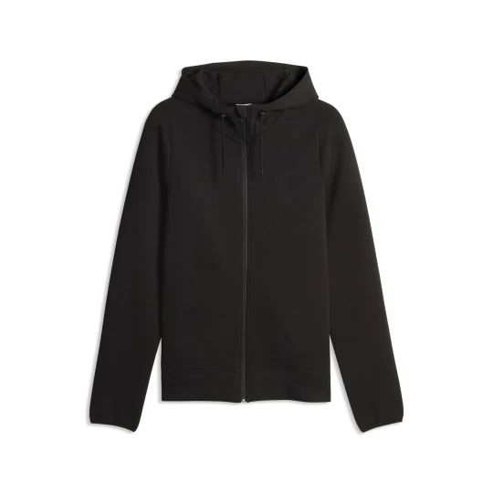Zdjęcie produktu PUMA MÄ™ska rozpinana bluza z kapturem EVOSTRIPE Spacer, OdzieÅ¼, Czarny