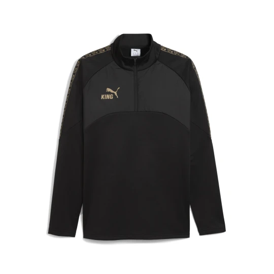 Zdjęcie produktu PUMA Męska treningowa koszulka na zimę KING z zamkiem 1 / 4, Odzież, Czarny