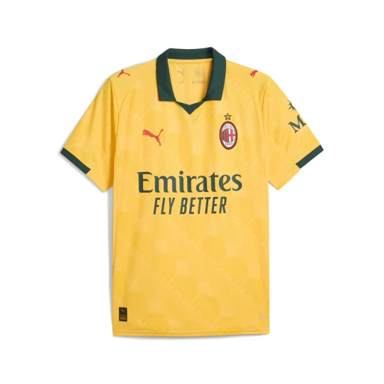 Zdjęcie produktu PUMA Męska trzecia koszulka AC Milan 25 / 26, Akcesoria, Żółty