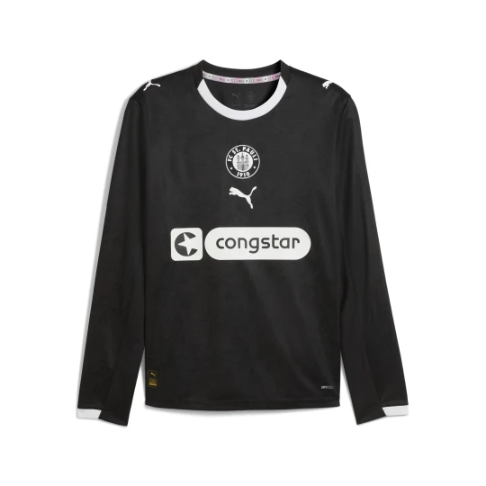 Zdjęcie produktu PUMA Męska trzecia koszulka FC St. Pauli 25 / 26 z długim rękawem, Akcesoria, Czarny