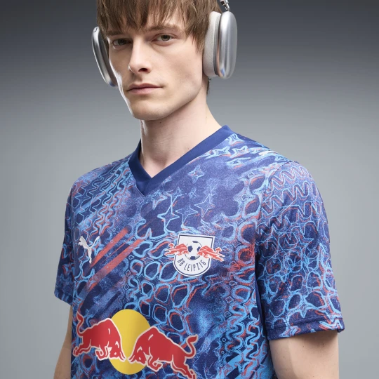 Zdjęcie produktu PUMA Męska trzecia koszulka RB Leipzig 26 / 27, Odzież, Niebieski