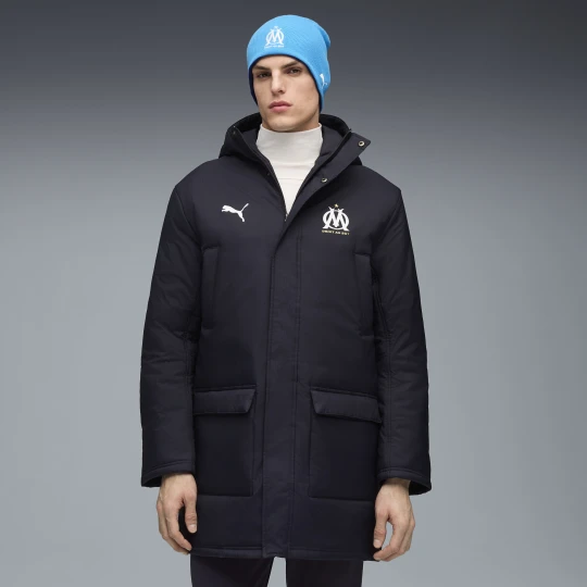 Zdjęcie produktu PUMA Męska zimowa kurtka treningowa Olympique Marsylia, Odzież, Niebieski
