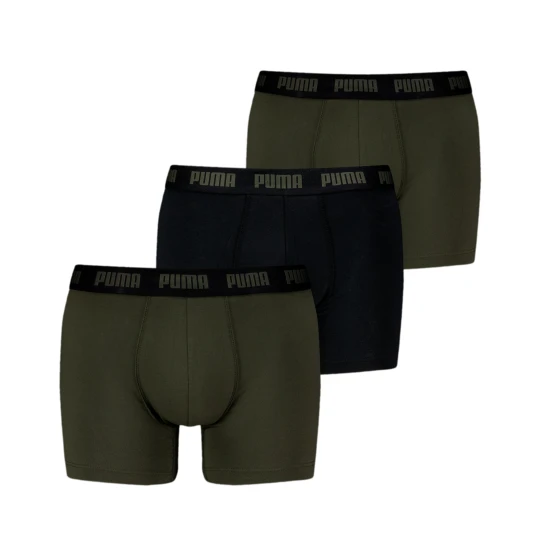 Zdjęcie produktu PUMA Męskie bokserki (3 pary), Odzież, Brązowy