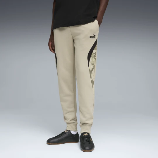 Zdjęcie produktu PUMA Męskie spodnie dresowe Camo, Odzież, Beżowy