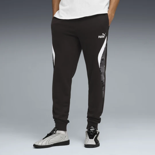 Zdjęcie produktu PUMA MÄ™skie spodnie dresowe Camo, OdzieÅ¼, Czarny