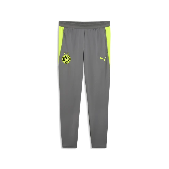Zdjęcie produktu PUMA Męskie spodnie treningowe Borussia Dortmund o dopasowanym kroju, Akcesoria, Szary