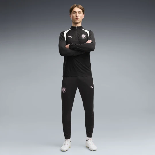 Zdjęcie produktu PUMA MÄ™skie spodnie treningowe FC St. Pauli Club o wÄ…skim kroju, Akcesoria, Czarny