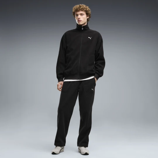 Zdjęcie produktu PUMA Męskie spodnie zimowe Essentials Elevated o luźnym kroju, Odzież, Czarny