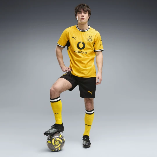 Zdjęcie produktu PUMA Męskie szorty Borussia Dortmund 26 / 27, Odzież, Czarny