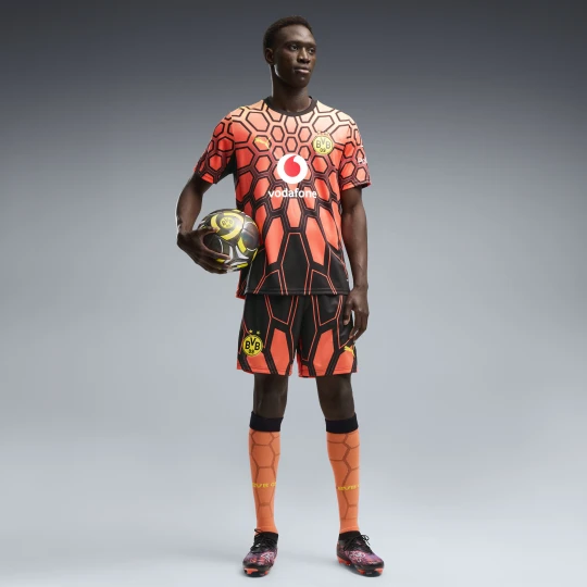 Zdjęcie produktu PUMA Męskie szorty bramkarskie Borussia Dortmund 26 / 27, Akcesoria, Pomarańczowy