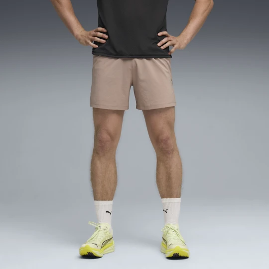 Zdjęcie produktu PUMA Męskie szorty do biegania Dreamrun dryCELL 5", Odzież, Beżowy