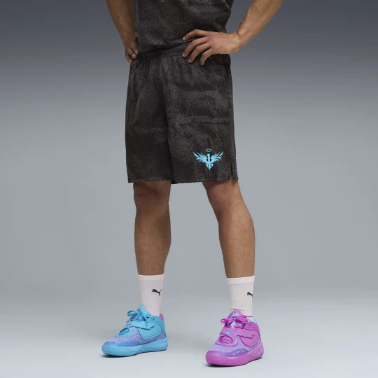 Zdjęcie produktu PUMA Męskie szorty dzianinowe Melo × Hive 7", Odzież, Czarny