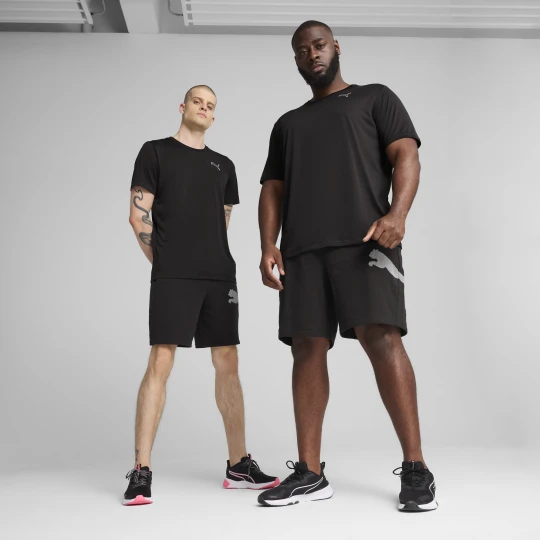 Zdjęcie produktu PUMA Męskie szorty dzianinowe Train All Day 8" z dużym logo, Akcesoria, Czarny