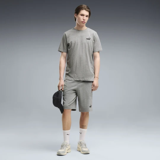 Zdjęcie produktu PUMA MÄ™skie szorty Essentials 10" z logo No. 1 z dÅ¼erseju, OdzieÅ¼, Szary