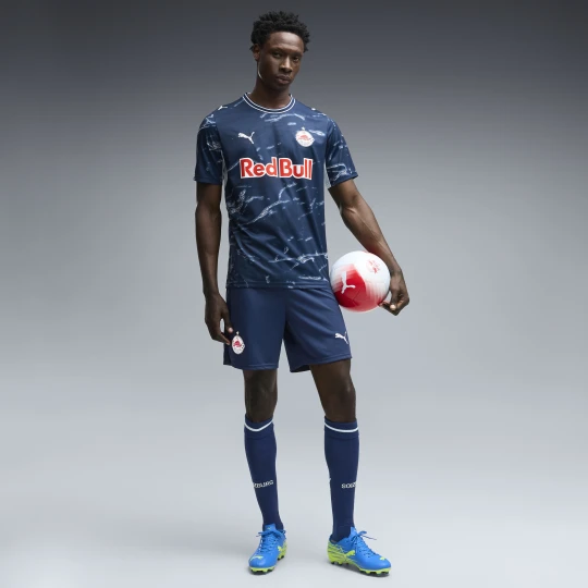 Zdjęcie produktu PUMA Męskie szorty FC Czerwony Bull Salzburg 26 / 27, Odzież, Niebieski
