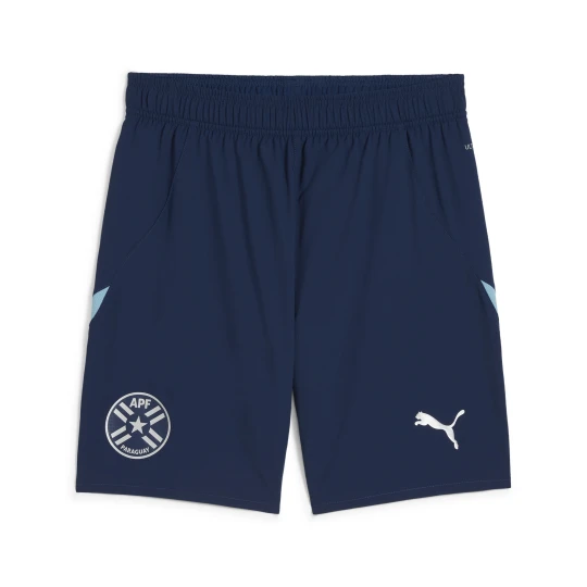Zdjęcie produktu PUMA Męskie szorty piłkarskie Paragwaj, Akcesoria, Niebieski