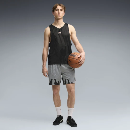 Zdjęcie produktu PUMA Męskie szorty z dzianiny Rare Supply 7", Akcesoria, Czarny