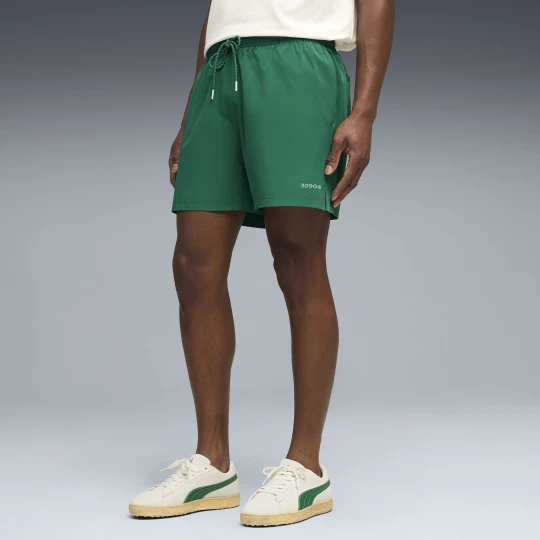 Zdjęcie produktu PUMA Męskie tkane szorty golfowe 30904, Odzież, Zielony