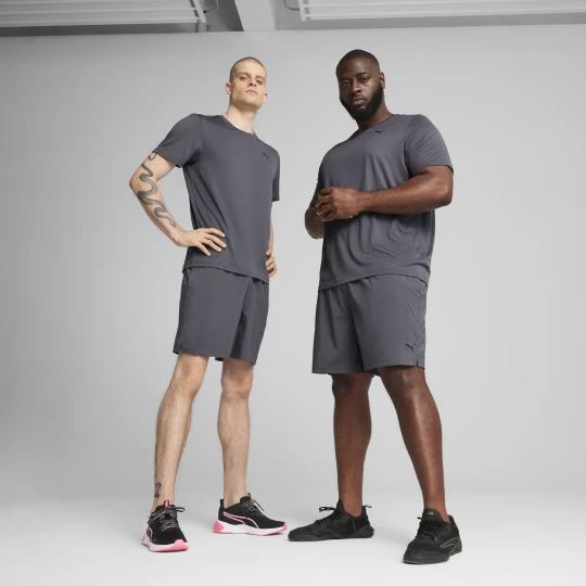 Zdjęcie produktu PUMA Męskie tkane szorty TAD ESSENTIALS 7", Akcesoria, Szary