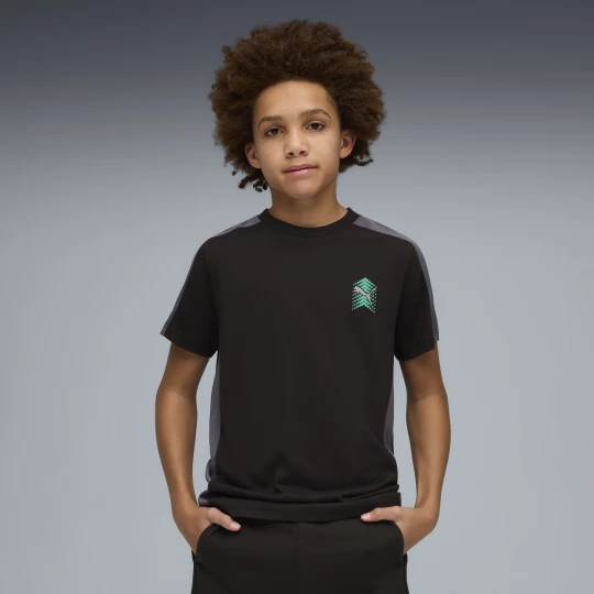 Zdjęcie produktu PUMA MÅ‚odzieÅ¼owa koszulka Active Sports z grafikÄ…, OdzieÅ¼, Czarny