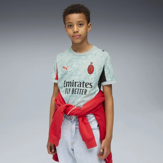 Zdjęcie produktu PUMA MÅ‚odzieÅ¼owa koszulka bramkarska AC Milan 25/26, OdzieÅ¼, Zielony