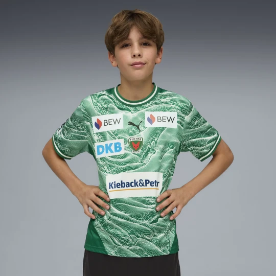 Zdjęcie produktu PUMA Młodzieżowa koszulka domowa Füchse Berlin 25 / 26, Odzież, Zielony