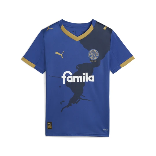 Zdjęcie produktu PUMA Młodzieżowa koszulka domowa Holstein Kiel 25 / 26, Odzież, Niebieski