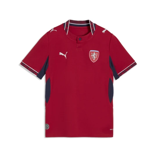Zdjęcie produktu PUMA Młodzieżowa koszulka domowa reprezentacji Czech 2026, Akcesoria, Czerwony
