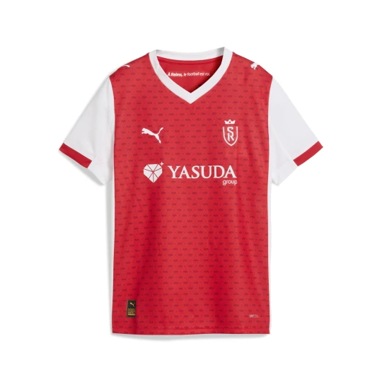 Zdjęcie produktu PUMA Młodzieżowa koszulka domowa Stade de Reims 25 / 26, Odzież, Czerwony