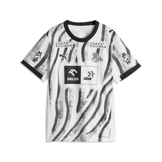 Zdjęcie produktu PUMA Młodzieżowa koszulka domowa THW Kiel, Odzież, Czarny