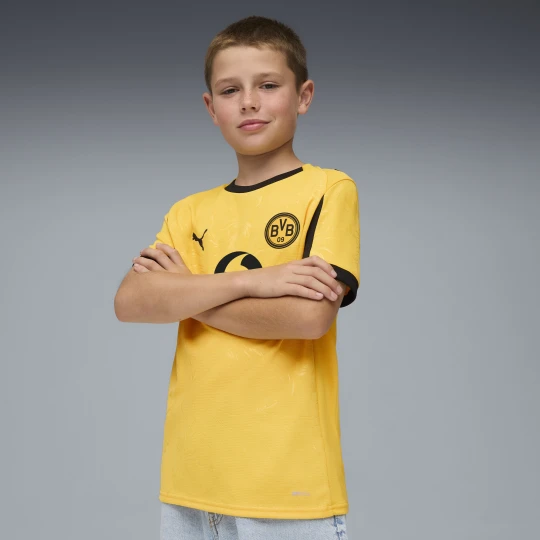 Zdjęcie produktu PUMA Młodzieżowa koszulka pucharowa Borussia Dortmund 25/26, Odzież, Żółty