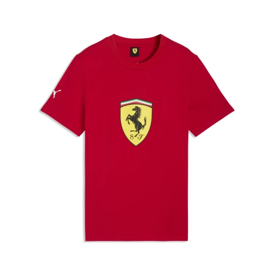 Zdjęcie produktu PUMA Młodzieżowa koszulka Scuderia Ferrari ColouCzerwony Shield, Akcesoria