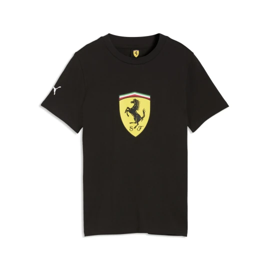 Zdjęcie produktu PUMA Młodzieżowa koszulka Scuderia Ferrari ColouCzerwony Shield, Akcesoria, Czarny