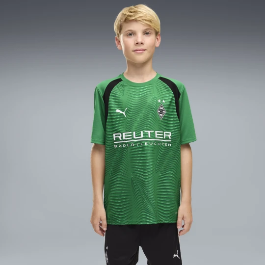 Zdjęcie produktu PUMA Młodzieżowa koszulka treningowa Borussia Mönchengladbach, Odzież, Zielony