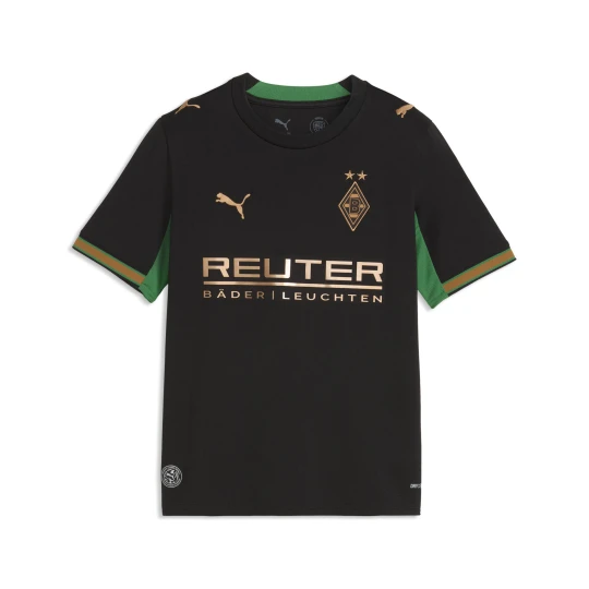 Zdjęcie produktu PUMA Młodzieżowa koszulka wyjazdowa Borussia Mönchengladbach 26 / 27, Akcesoria, Czarny