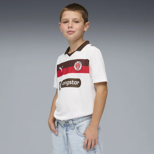 Zdjęcie produktu PUMA Młodzieżowa koszulka wyjazdowa FC St. Pauli 25 / 26, Odzież, Biały