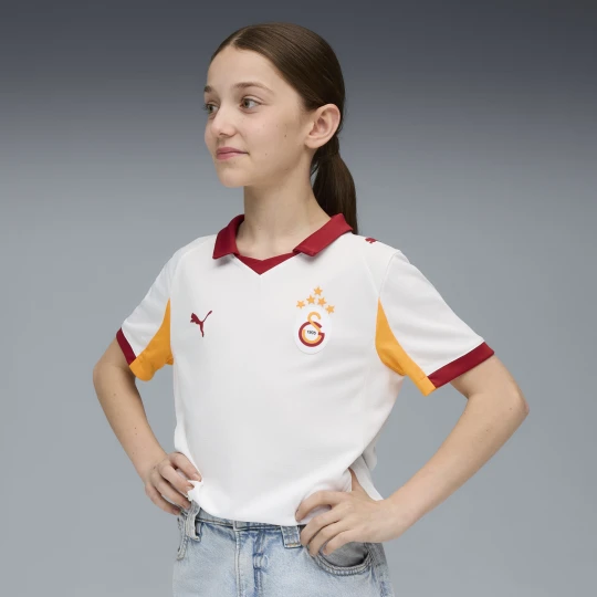 Zdjęcie produktu PUMA Młodzieżowa koszulka wyjazdowa Galatasaray SK 25/26, Odzież, Biały