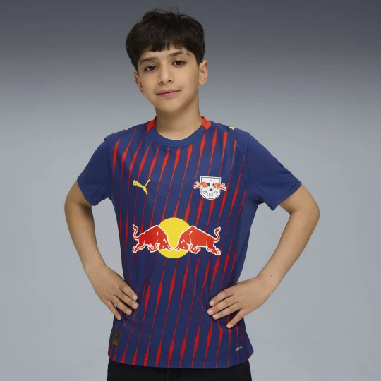 Zdjęcie produktu PUMA Młodzieżowa koszulka wyjazdowa RB Leipzig 25 / 26, Odzież, Niebieski