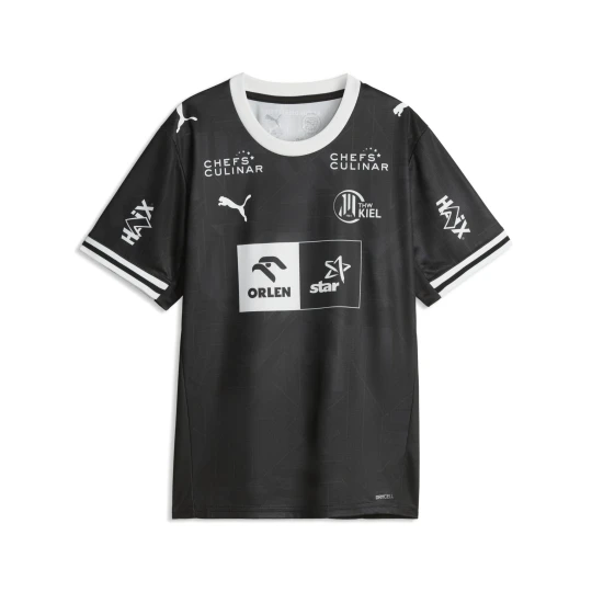 Zdjęcie produktu PUMA Młodzieżowa koszulka wyjazdowa THW Kiel, Akcesoria, Czarny