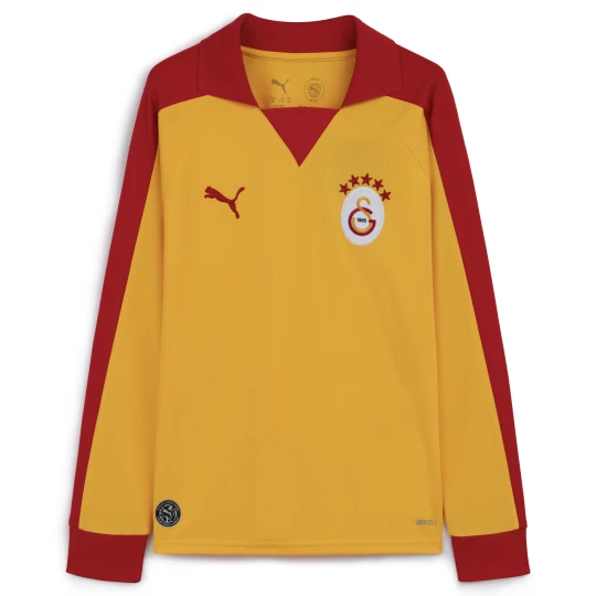 Zdjęcie produktu PUMA Młodzieżowa koszulka z długim rękawem Galatasaray SK T7, Odzież, Żółty