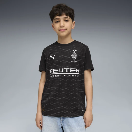 Zdjęcie produktu PUMA Młodzieżowa trzecia koszulka Borussia Mönchengladbach 25 / 26, Odzież, Czarny