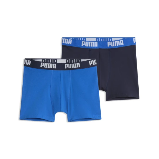 Zdjęcie produktu PUMA Młodzieżowe bokserki Everyday Basic (2 pary), Odzież, Niebieski