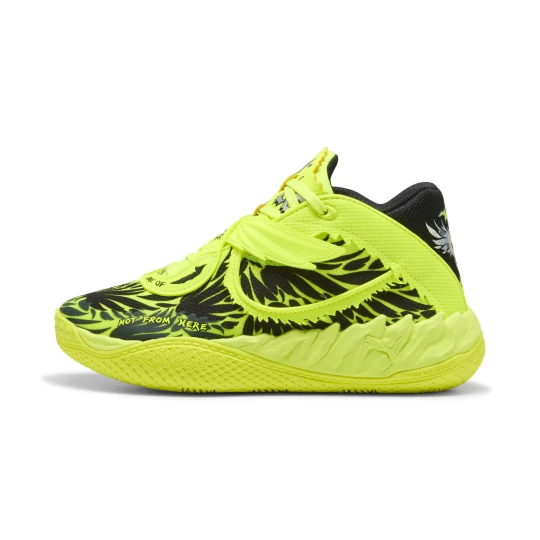 Zdjęcie produktu PUMA MÅ‚odzieÅ¼owe buty do koszykÃ³wki MB.05 Voltage, Buty, Å»Ã³Å‚ty beżowy