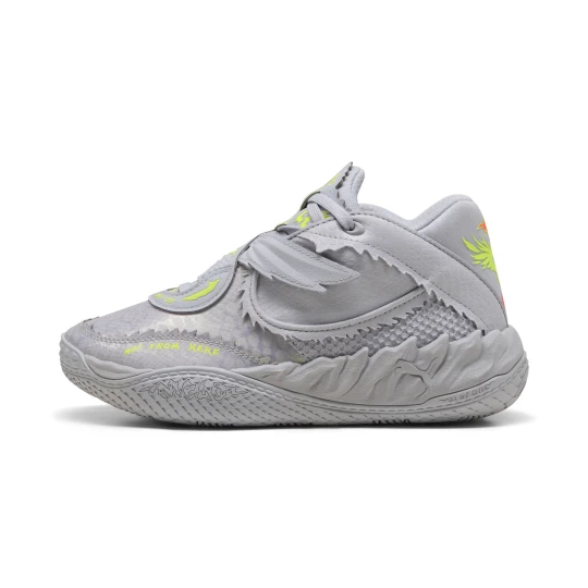 Zdjęcie produktu PUMA Młodzieżowe buty koszykarskie MB.05 Metaliczny, Buty, Szary srebrny