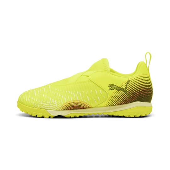 Zdjęcie produktu PUMA Młodzieżowe buty piłkarskie FUTURE 8 MATCH TT +Mid bez sznurowadeł, Buty, Żółty beżowy