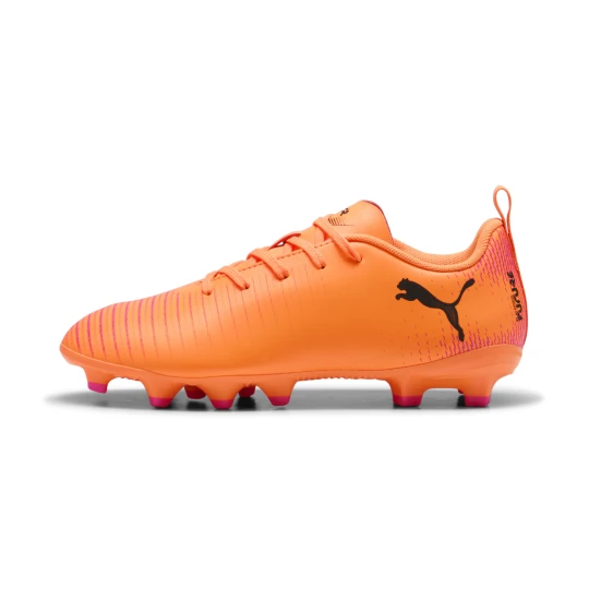 Zdjęcie produktu PUMA Młodzieżowe buty piłkarskie FUTURE 8 PLAY FG / AG, Buty, Pomarańczowy