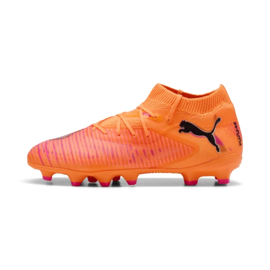 Zdjęcie produktu PUMA Młodzieżowe buty piłkarskie FUTURE 8 PRO FG / AG, Buty, Pomarańczowy