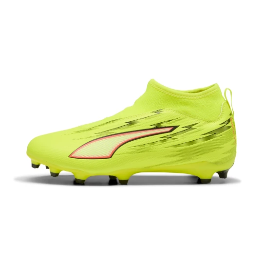 Zdjęcie produktu PUMA Młodzieżowe buty piłkarskie ULTRA 6 MATCH+ bez sznurowania, Buty, Żółty beżowy